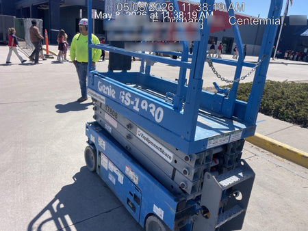 2018 Genie GS-1930 Genie GS-1930 w/Fixed Rail, Chain Entry