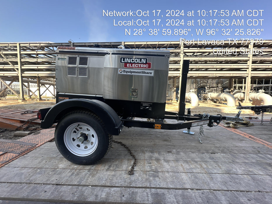 2024 Lincoln Electric LE400 Kubota V1505, Trlr, Cable Rack, Light Kit, ES Decals, T3