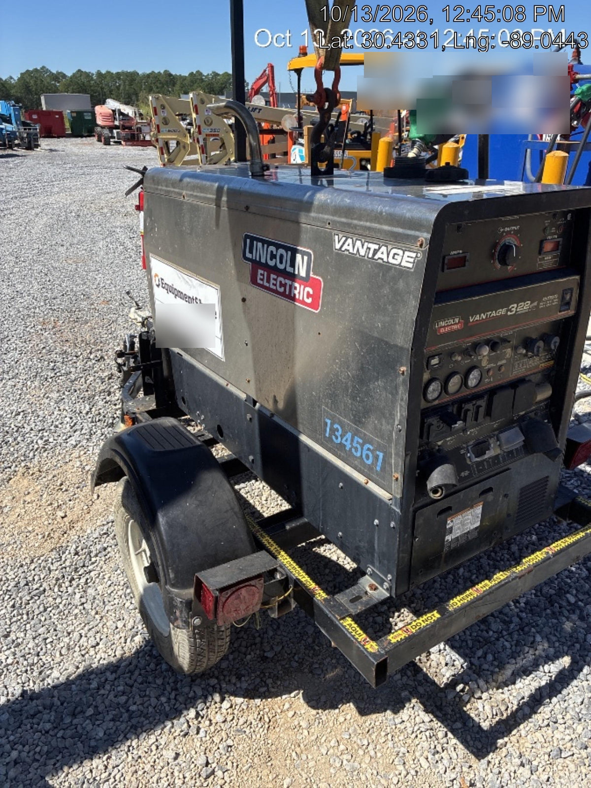 2021 Lincoln Electric Vantage 322 Ready Pak 3