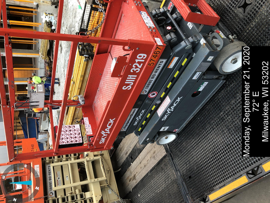 2018 Skyjack SJIII-3219 Standard Rental Specs