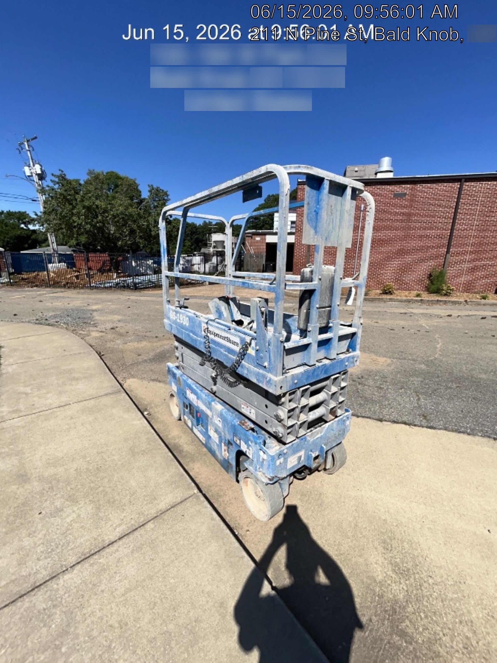 2019 Genie GS-1930 Fixed rails with chain Entry