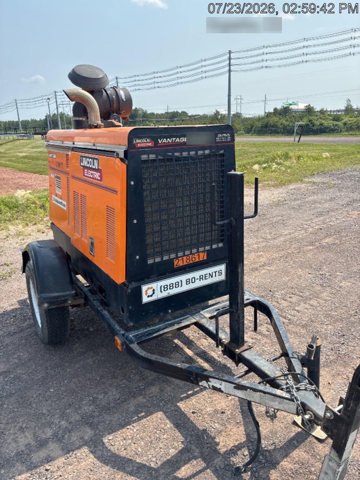 2022 Lincoln Electric Vantage 549X VANTAGE 549X READY-PAK 3