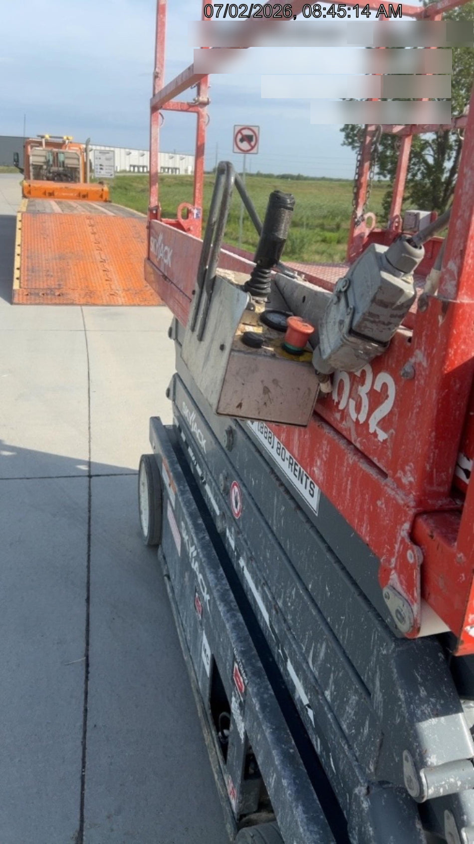 2018 Skyjack SJIII-4632 Standard Rental Specs