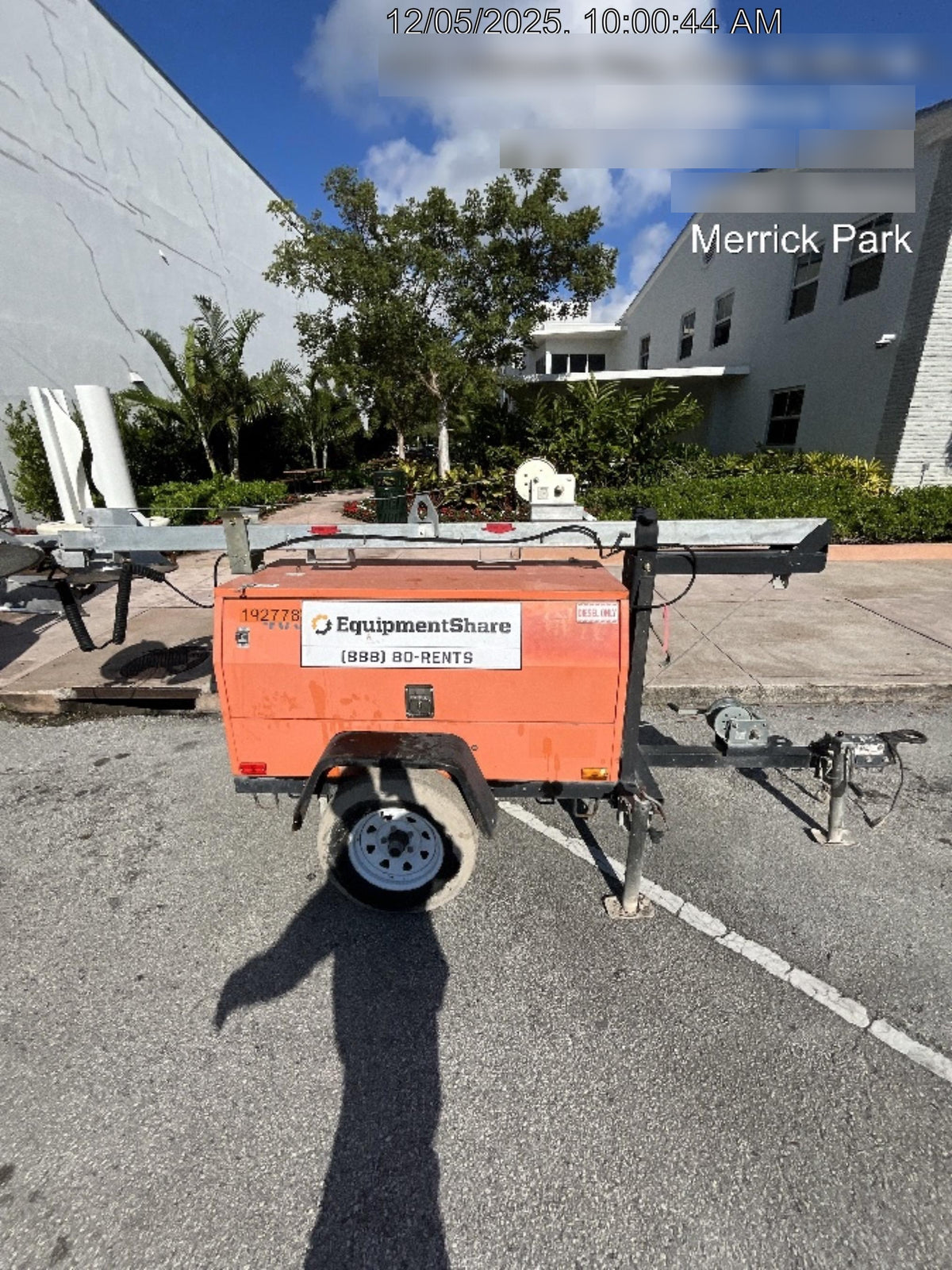 2017 Wanco WLT-4M PORTABLE LIGHT TOWER