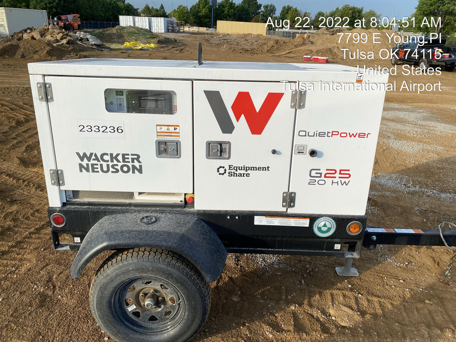 2022 WACKER NEUSON G25