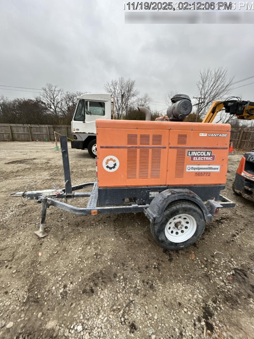 2021 Lincoln Electric Vantage 549X Ready Pak 3, ORANGE (includes trailer, cable rack, fender light kit)