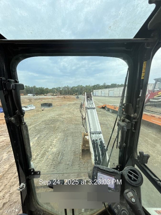 2022 Bobcat E50 Cab/Heat/Air, Rubber Tracks, Manual QC, Hydraulic Thumb