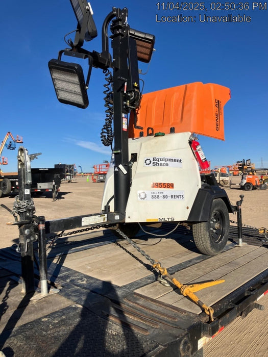 2024 Generac MLT2 Diesel, Flex Switch 120V Input, Powerzone Controller, 
(4) 320W LED Lights, 4kW Generator, 39.9 Gal Fuel Tank, 2" Ball, T3