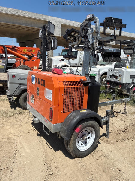 2024 Wanco WLTT-4MM4K Diesel, Deep Sea Controller, Shore Power Plug, Auto Start, (4) 350W LED Floodlights, 4kW Generator, 60 Gal Fuel Tank, 2" Ball, T3