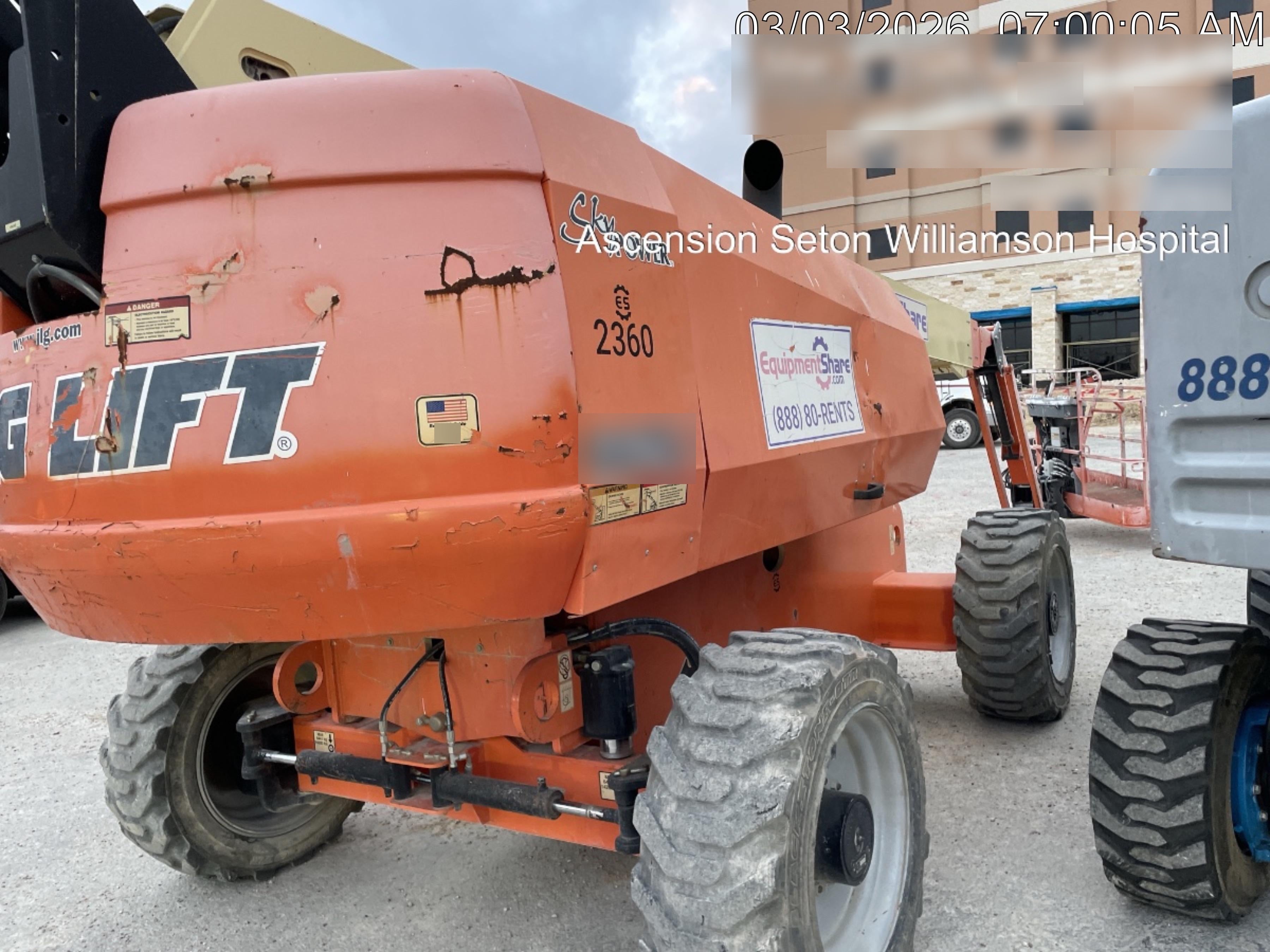 2016 JLG 660SJ