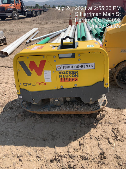 2020 Wacker Neuson DPU90r Vibration plate