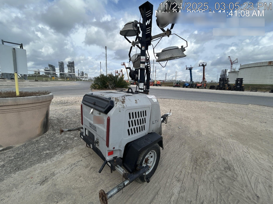 2019 Wacker Neuson LTV6L-MH Wacker Neuson LTV6L Mobile Light Tower w/Fuel Level Sensor Installed