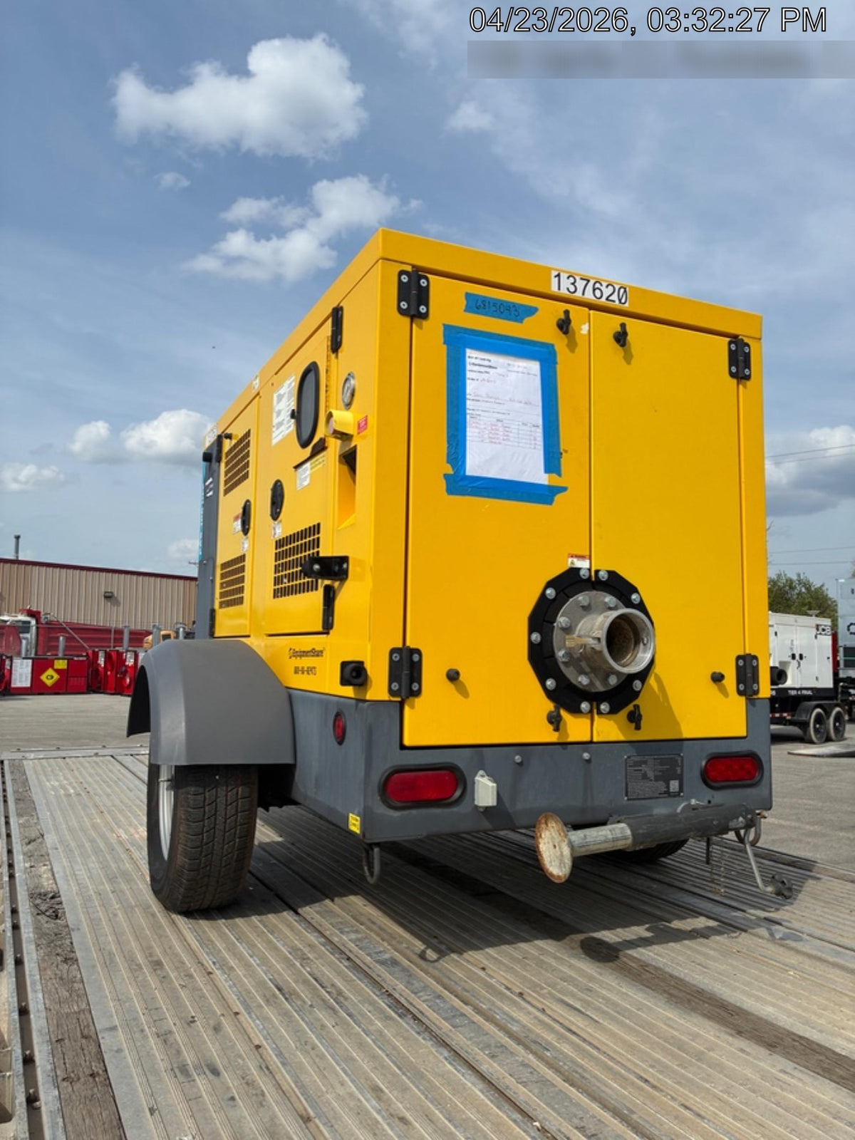 2021 ATLAS COPCO PAS 100 HF CS Enclosed