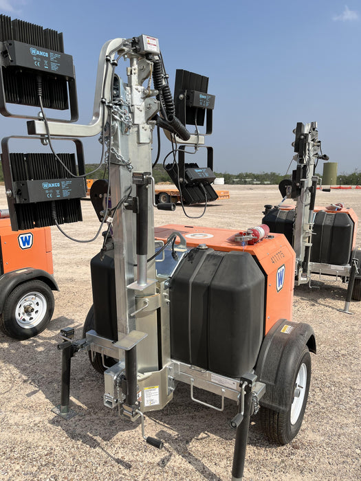 2024 Wanco WLTT-4MM4K Diesel, Deep Sea Controller, Shore Power Plug, Auto Start, (4) 350W LED Floodlights, 4kW Generator, 60 Gal Fuel Tank, 2" Ball, T3