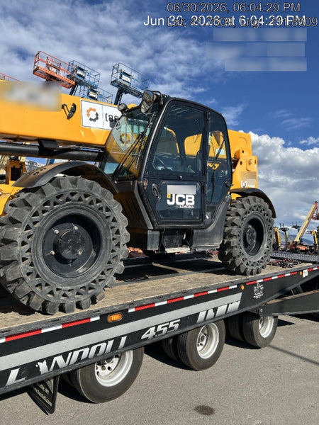 2020 JCB 510-56 Cab/Heat/Air, Solid Tires, Work Lights, Beacon, Aux Hydraulics, Back up Alarm, Lifting Eye, ES Decals