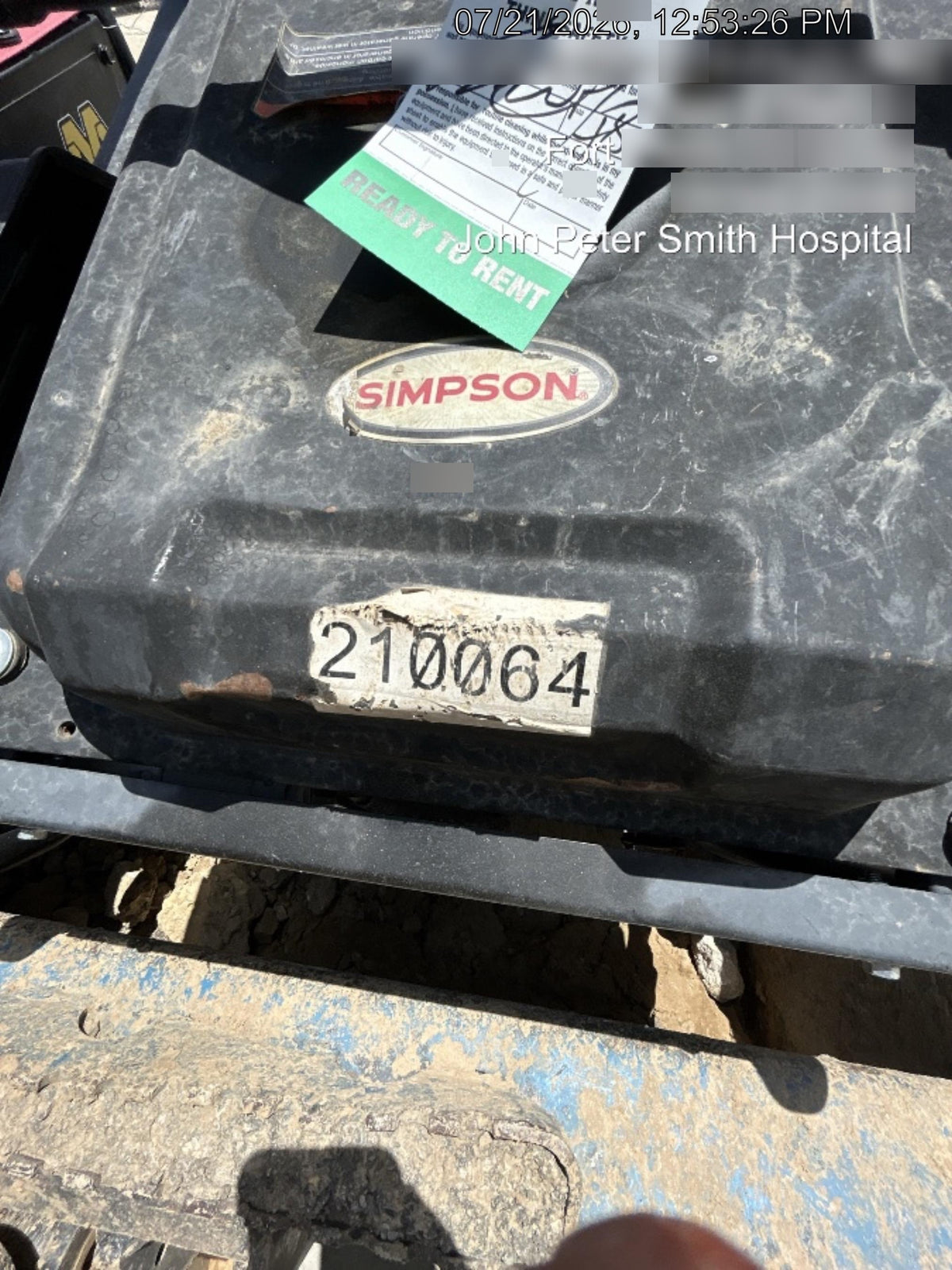 2022 SIMPSON SCGH8500