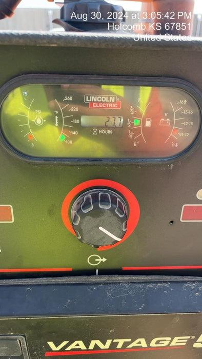 2021 Lincoln Electric Vantage 549X Ready Pak 3, ORANGE (includes trailer, cable rack, fender light kit)