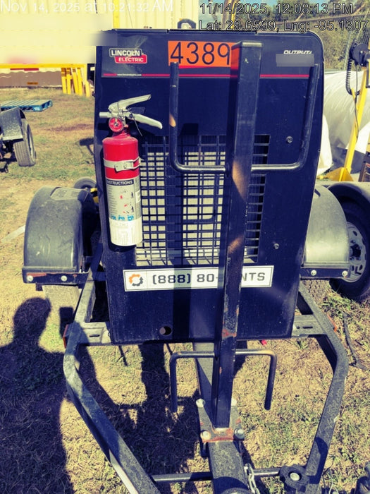 2024 Lincoln Electric LE400 Kubota V1505, Trlr, Cable Rack, Light Kit, ES Decals, T3