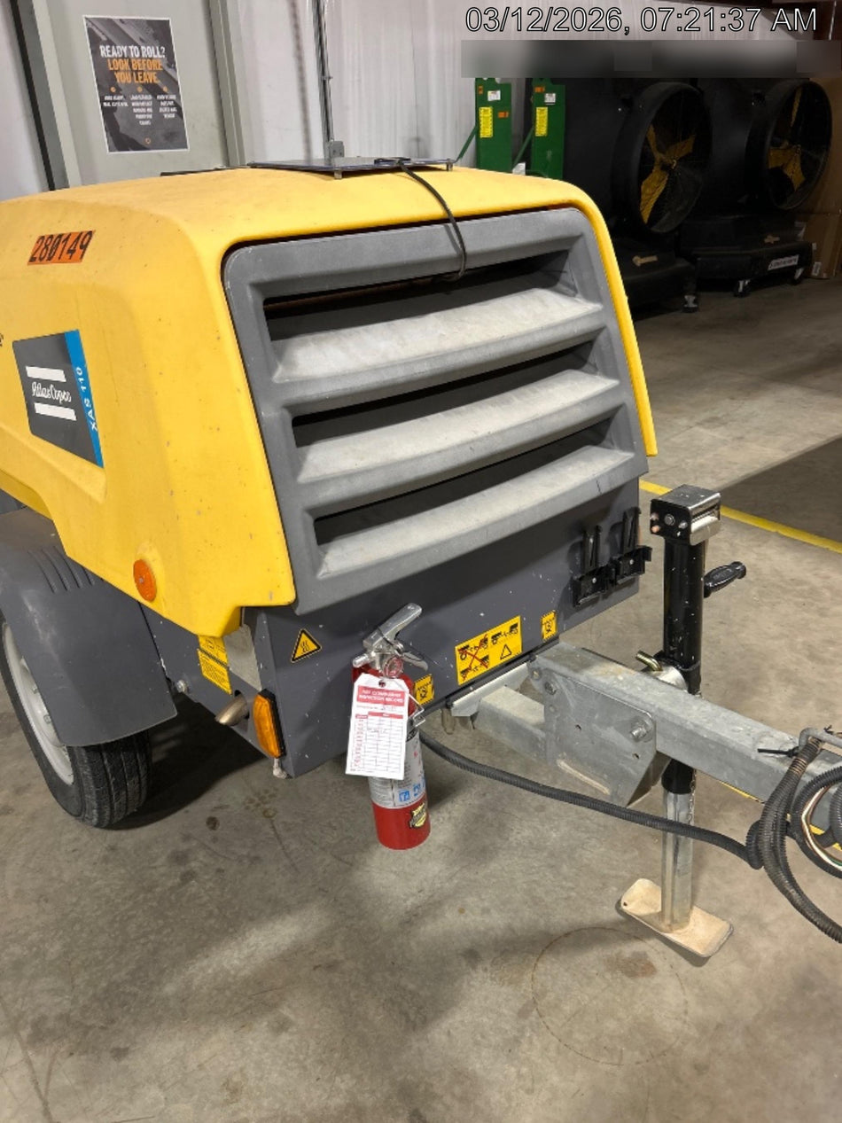 2022 ATLAS COPCO XAS 110