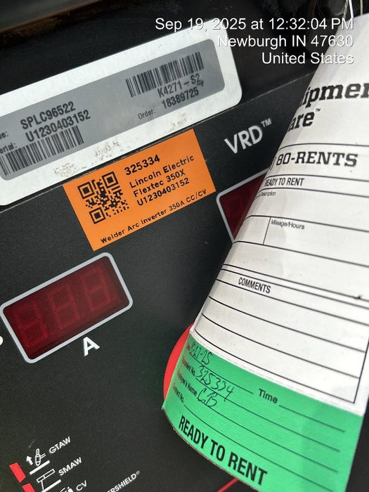 2023 LINCOLN ELECTRIC FLEXTEC 350X