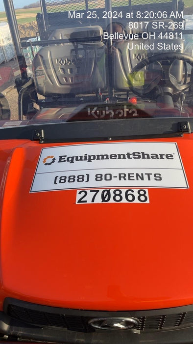 2022 KUBOTA RTV-X1140W-H (Canopy)