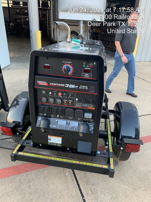 2021 Lincoln Electric Vantage 322 Ready Pak 3