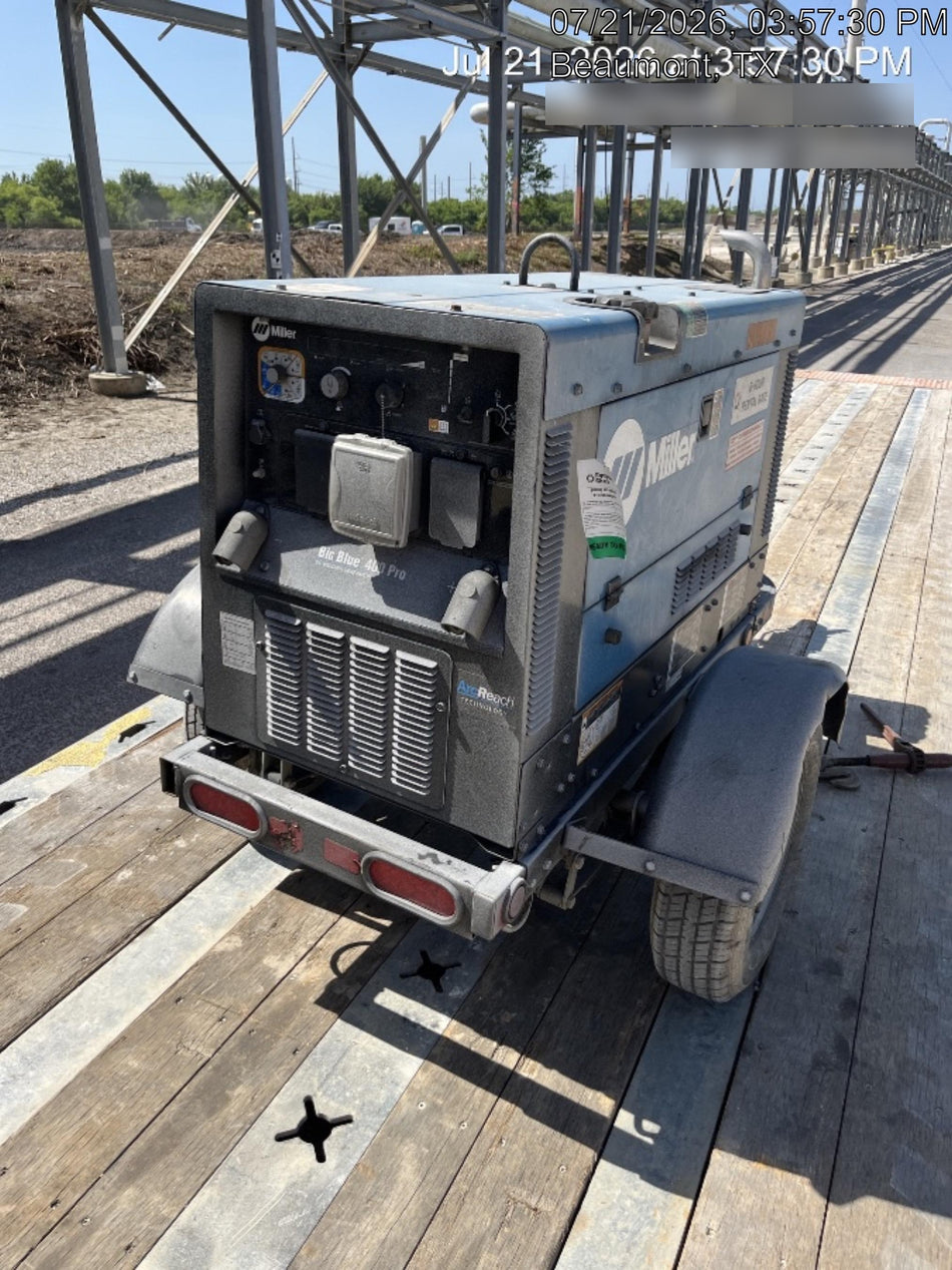 2025 MILLER ELECTRIC BIG BLUE 400