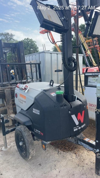 2024 Wacker Neuson LTT4 Diesel, Kohler KDW702, Deep Sea Controller, Auto Start, LED 320W, Bypass Outlet, T3