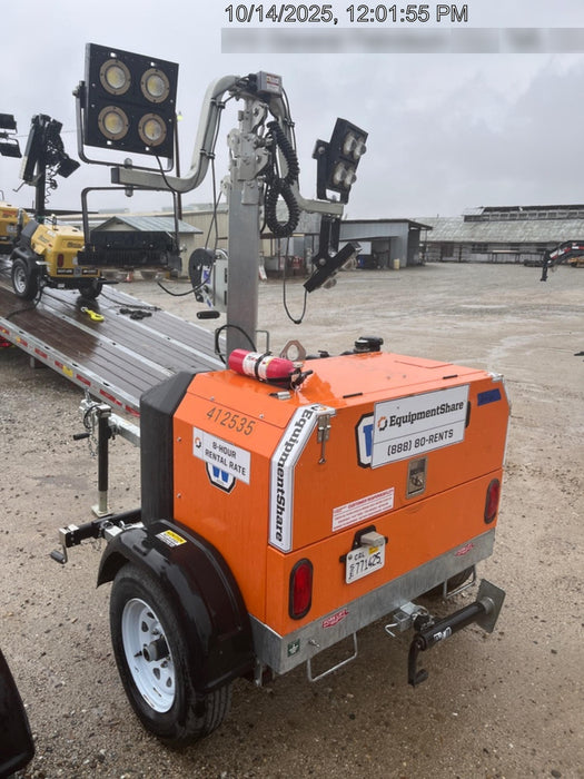 2024 Wanco WLTT-4MM4K Diesel, Deep Sea Controller, Shore Power Plug, Auto Start, (4) 350W LED Floodlights, 4kW Generator, 60 Gal Fuel Tank, 2" Ball, T3