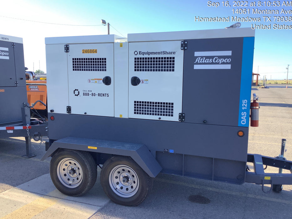 2022 ATLAS COPCO QAS 125