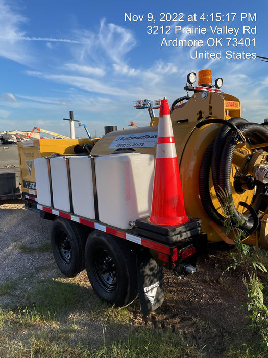 2023 Vac-Tron LP573XDT T4 Koehler Diesel Engine, 500 Gallon Debris Tank, x2 100 Gallon Water Tanks