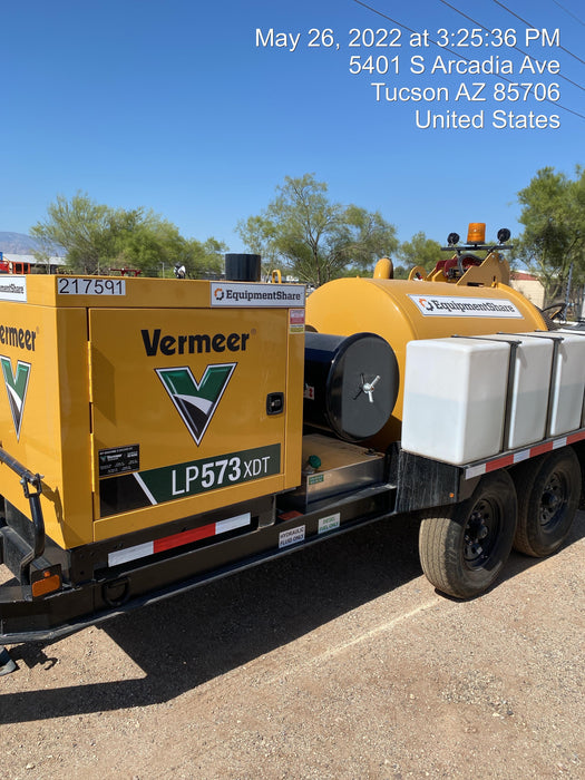 2022 Vac-Tron LP573XDT T4 Koehler Diesel Engine, 500 Gallon Debris Tank, x2 100 Gallon Water Tanks