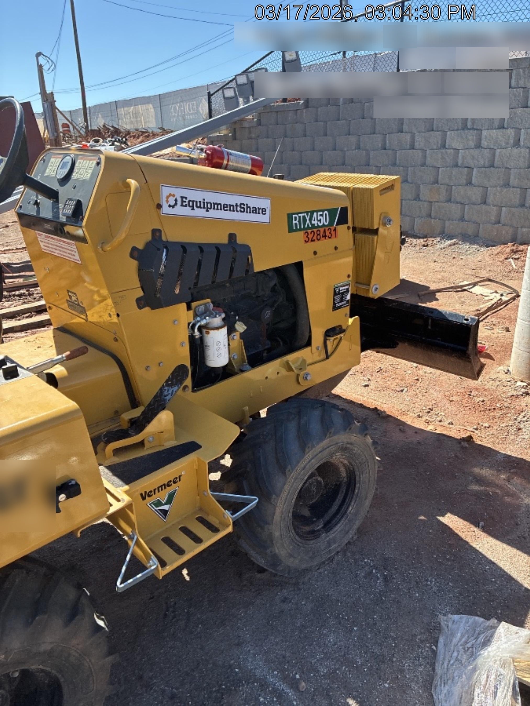 2023 VERMEER RTX450
