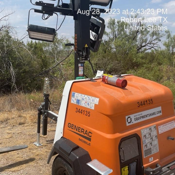 2023 Generac MLT2 Diesel, Flex Switch 120V Input, Powerzone Controller, (4) 320W LED Lights, 4kW Generator, 39.9 Gal Fuel Tank, 2" Ball, T3