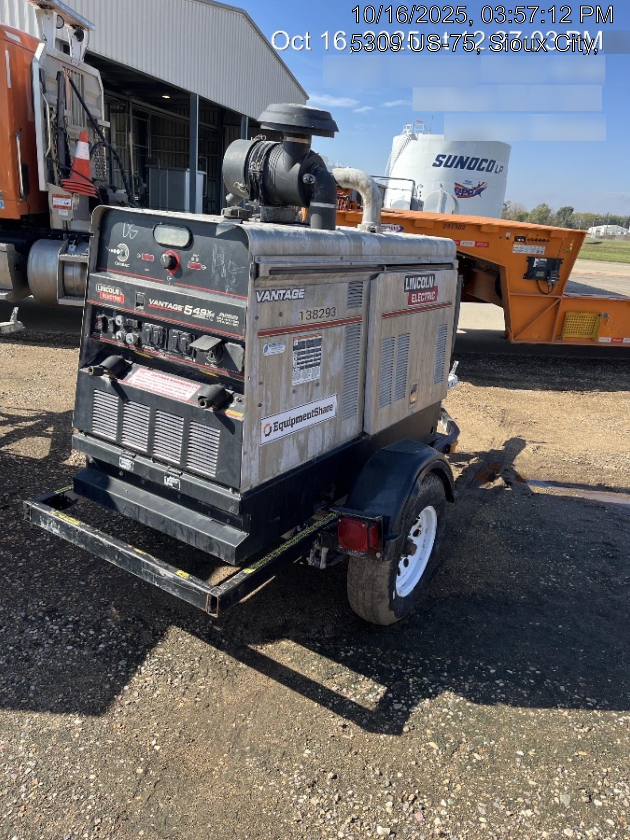 2021 Lincoln Electric Vantage 549X VANTAGE 549X READY PAK 3
