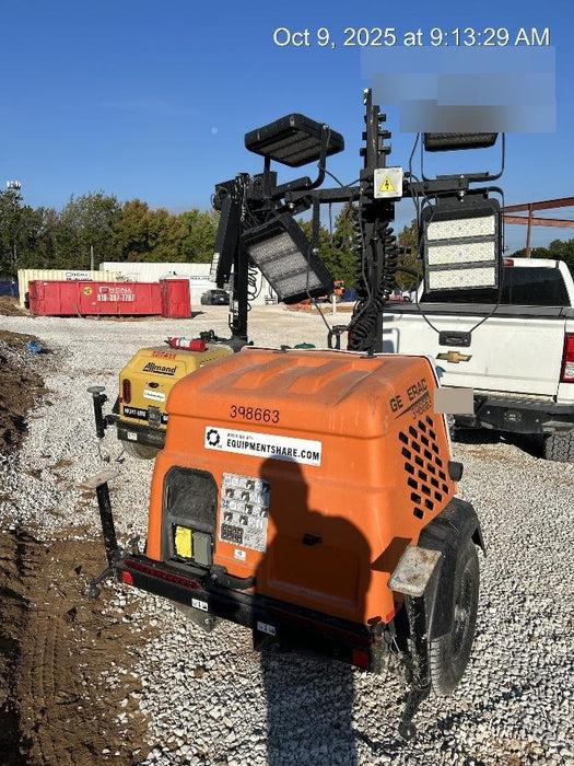 2024 Generac MLT2 Diesel, Flex Switch 120V Input, Powerzone Controller, 
(4) 320W LED Lights, 4kW Generator, 39.9 Gal Fuel Tank, 2" Ball, T3