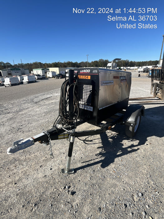 2024 Lincoln Electric LE400 Kubota V1505, Trlr, Cable Rack, Light Kit, ES Decals, T3