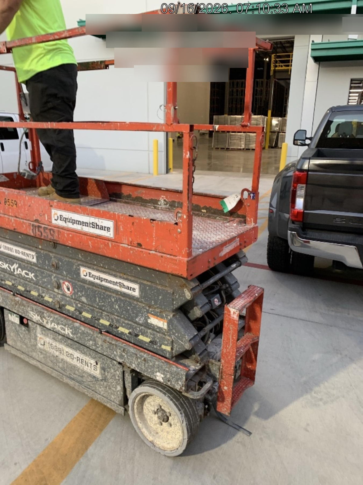2015 Skyjack SJIII-3226 26' Scissor Lift