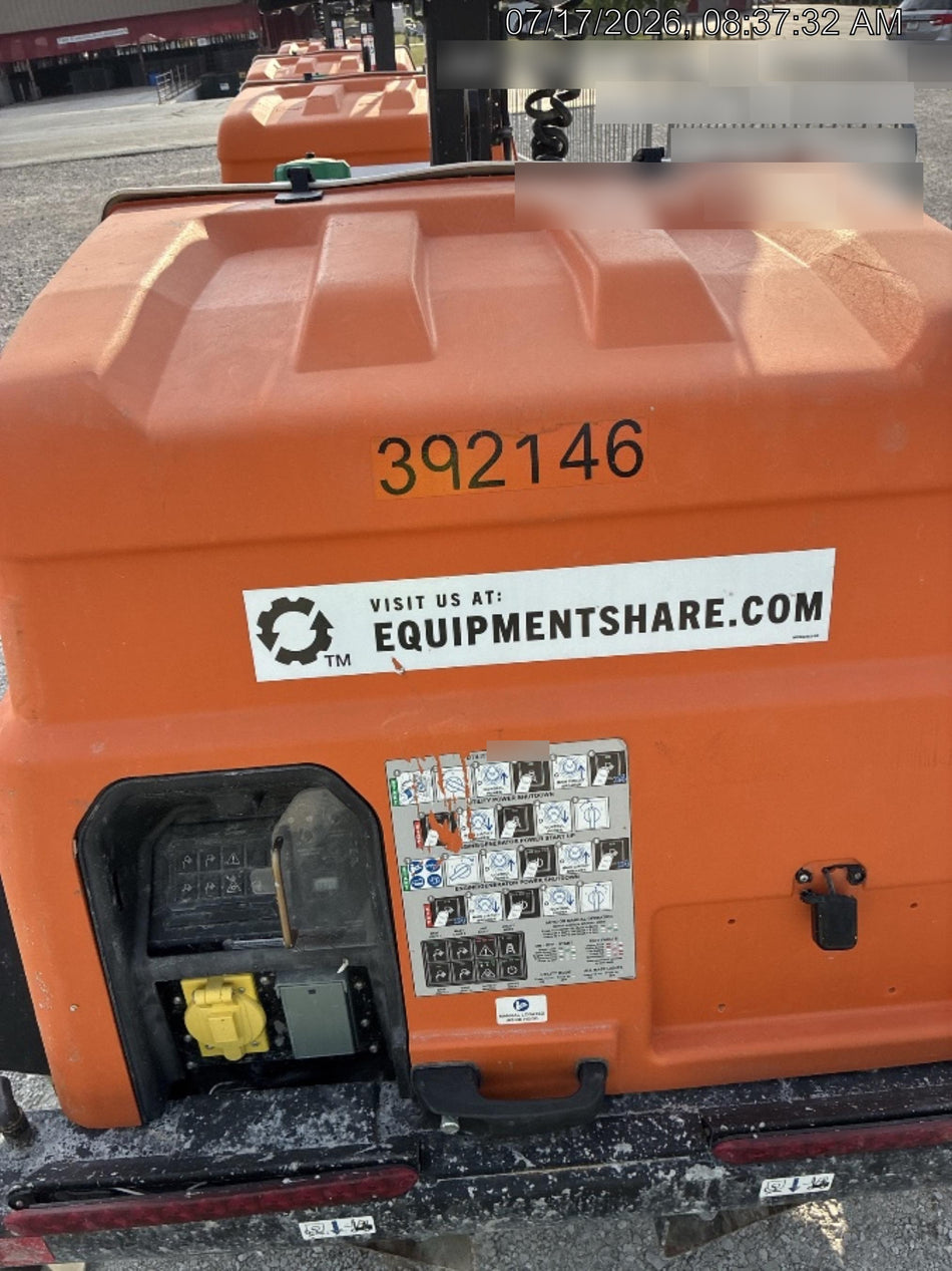 2024 Generac MLT2 Diesel, Flex Switch 120V Input, Powerzone Controller, 
(4) 320W LED Lights, 4kW Generator, 39.9 Gal Fuel Tank, 2" Ball, T3