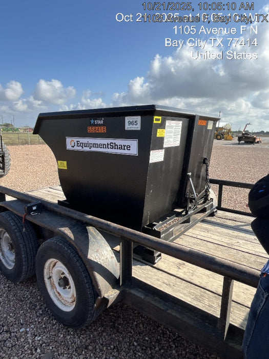 2025 STAR INDUSTRIES M-1820 - Self-Dump Hopper