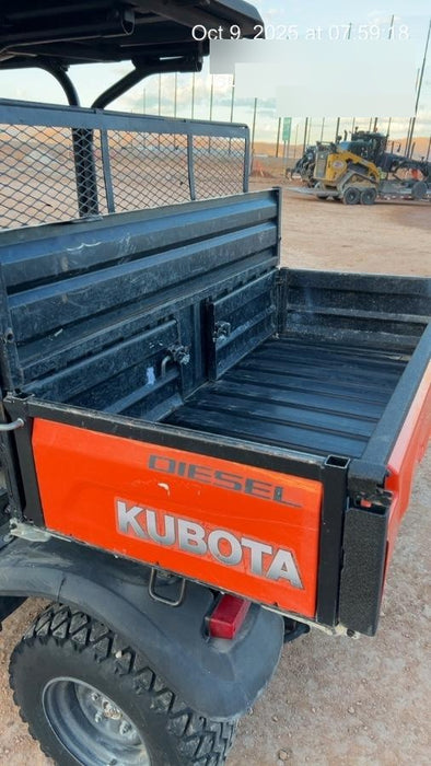 2019 Kubota RTV-X1140 4wd Utility Cart, LED Strobe, Windshield Tempered Glass, Pastic Canopy, Wire Harness Kit, Backup Alarm
