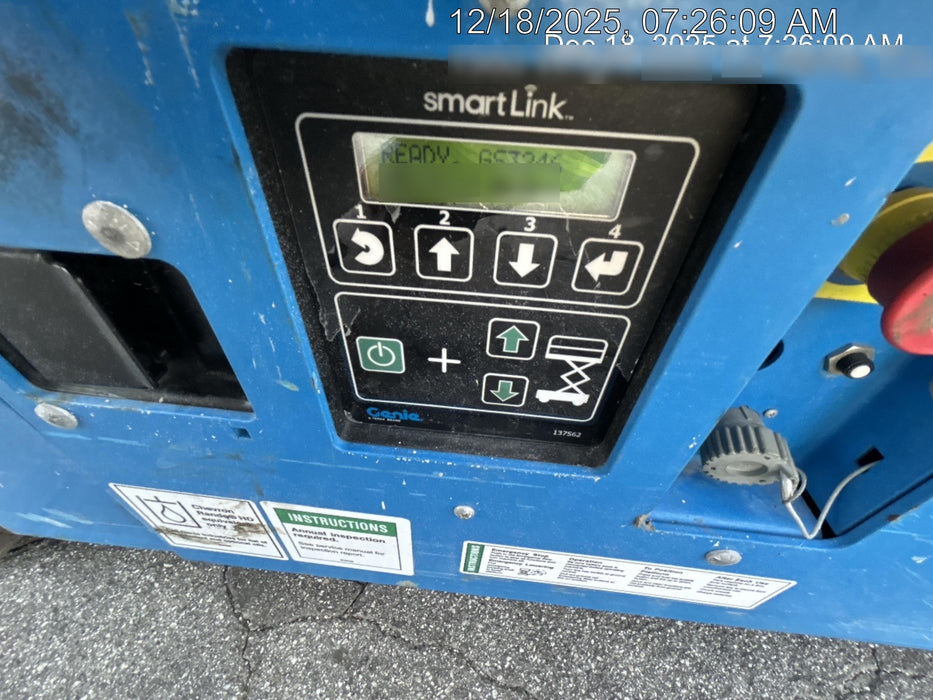 2020 Genie GS-3246 Standard, Folding full height swing gate, 800W Inverter