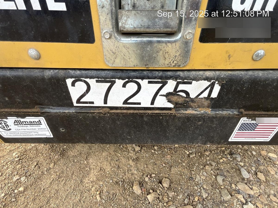 2022 Allmand NLV3GR (4) LED Light Fixture 350W, 23' Vertical Mast, 3kW Prime, Towable, ES Decals, T3