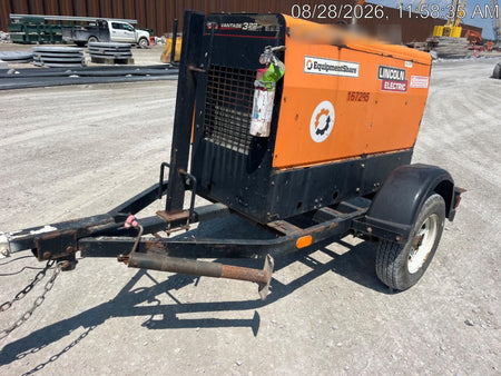 2021 Lincoln Electric Vantage 322 Vantage 322 Ready Pak 3 w/ Decals, ORANGE (includes trailer, cable rack, fender light kit) NO Telematics