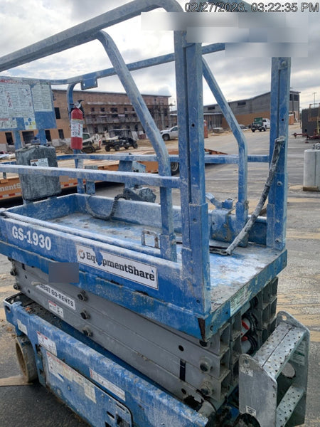 2020 Genie GS-1930 Fixed rails with chain entry gate - Pre A92.20