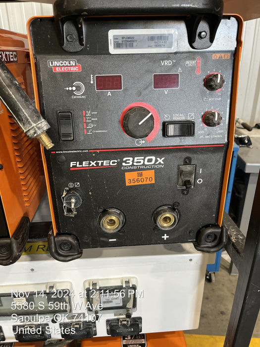 2023 LINCOLN ELECTRIC FLEXTEC 350X