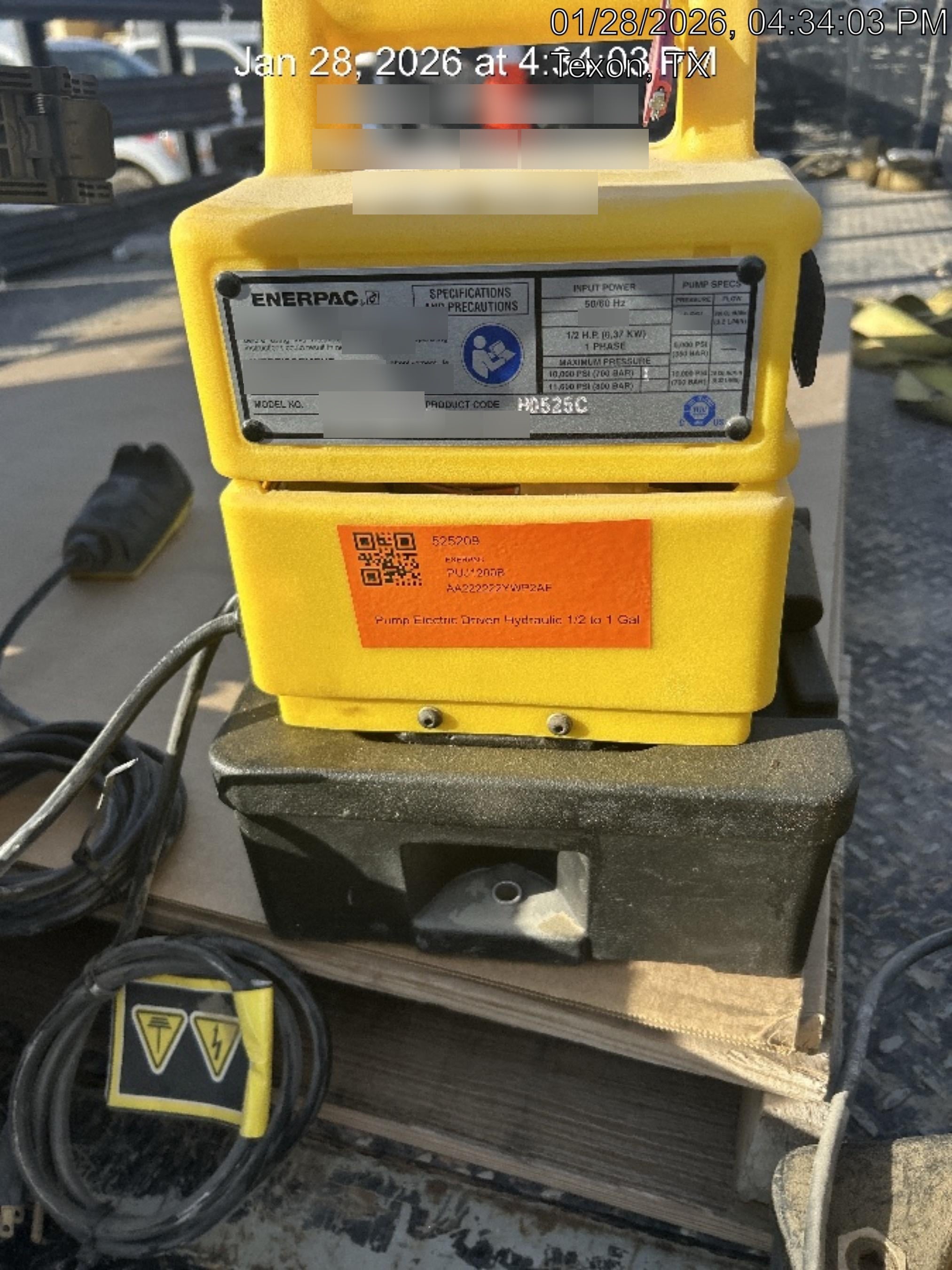 2025 ENERPAC PUJ1200B
