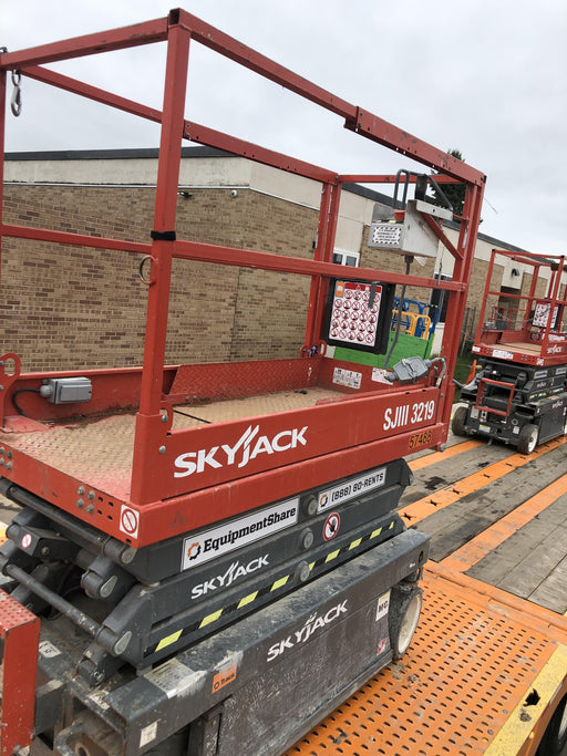 2017 Skyjack SJIII-3219 Standard Rental Specs