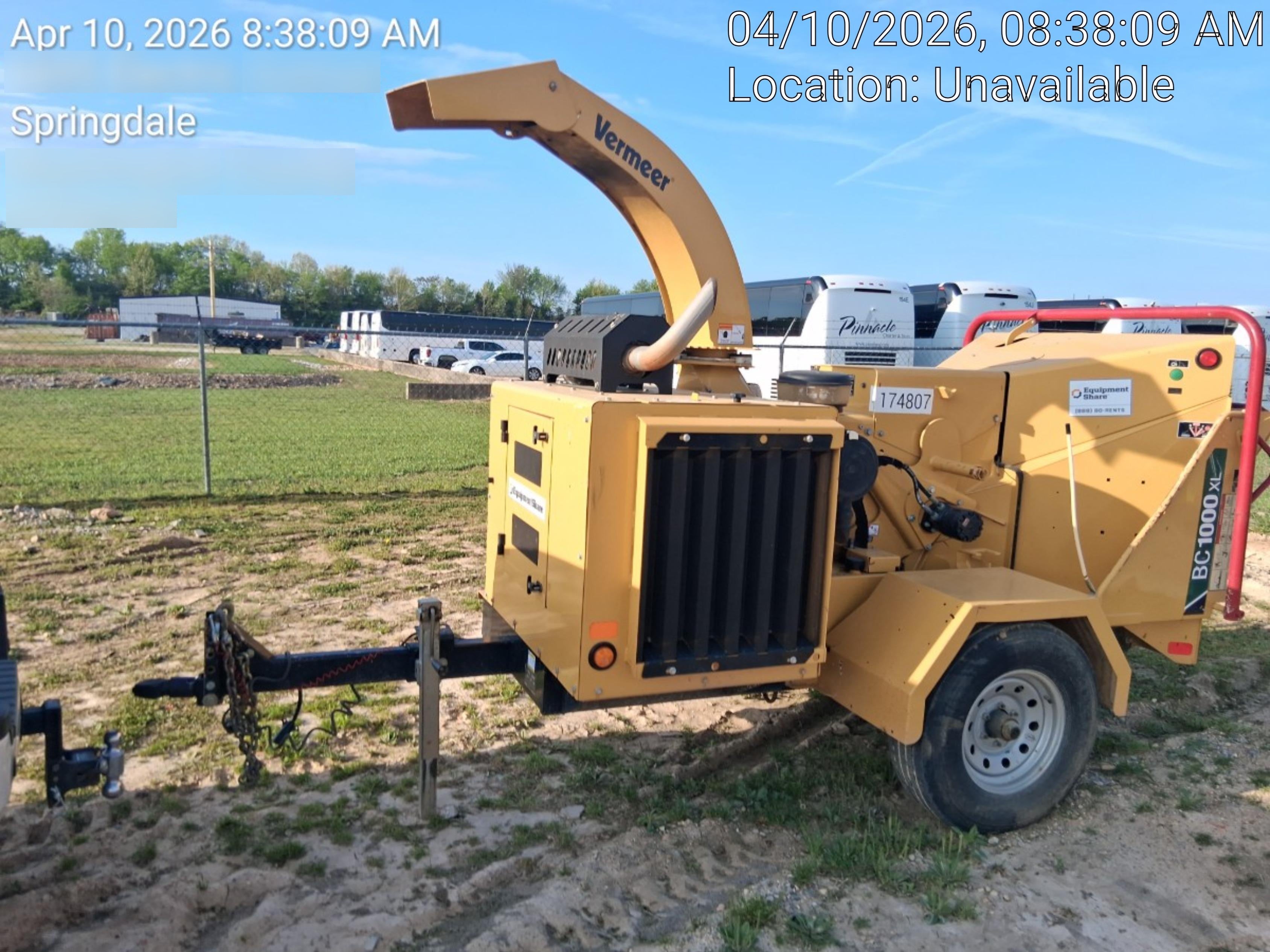 2021 VERMEER BC1000XL Diesel