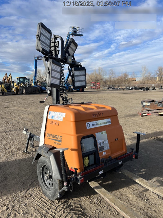 2023 Generac MLT2 Diesel, Flex Switch 120V Input, Powerzone Controller, 
(4) 320W LED Lights, 4kW Generator, 39.9 Gal Fuel Tank, 2" Ball, T3